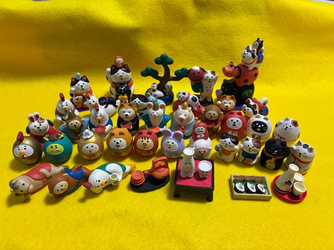 コンコンブル　干支　正月　37点