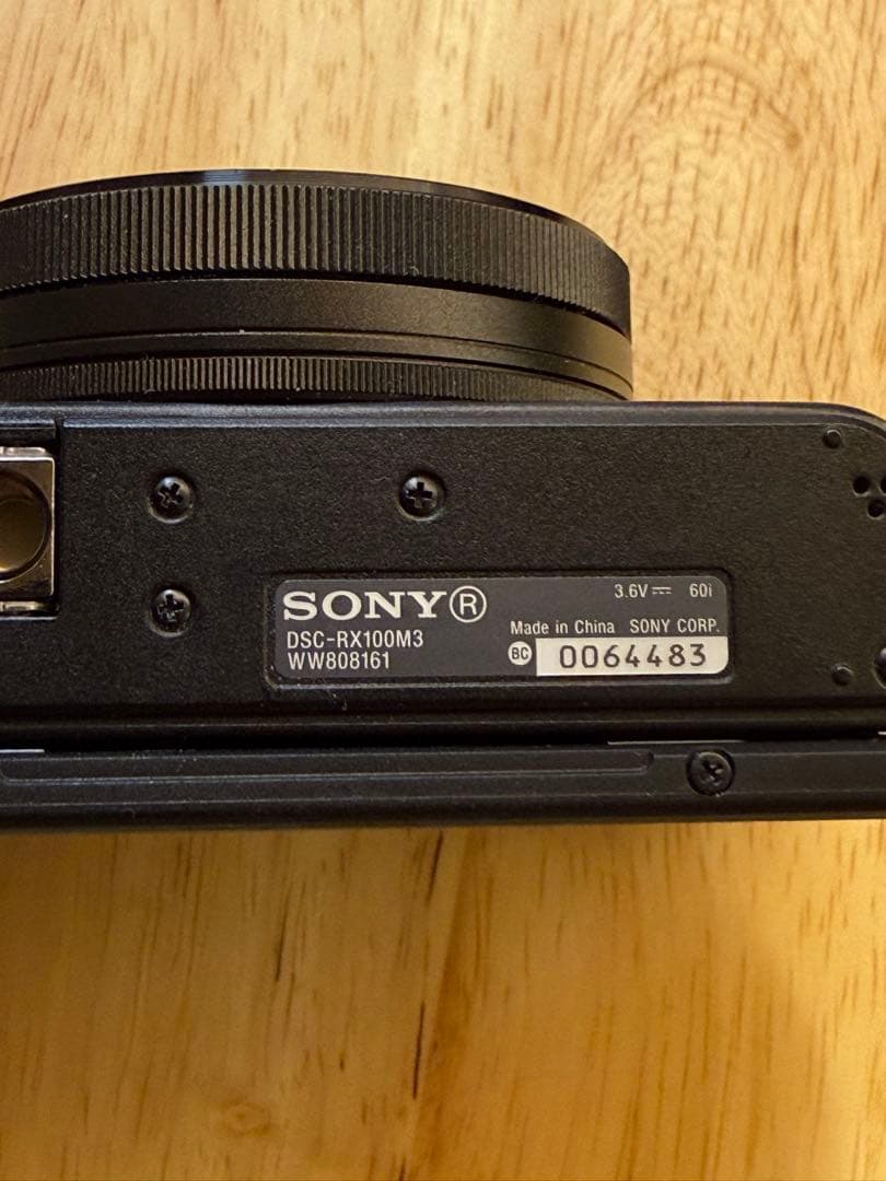 【ほぼ新品】SONY Cyber-shot DSC-RX100M3
