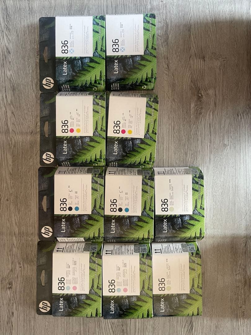 HP ラテックスプリンター　836 プリントヘッド　計10本