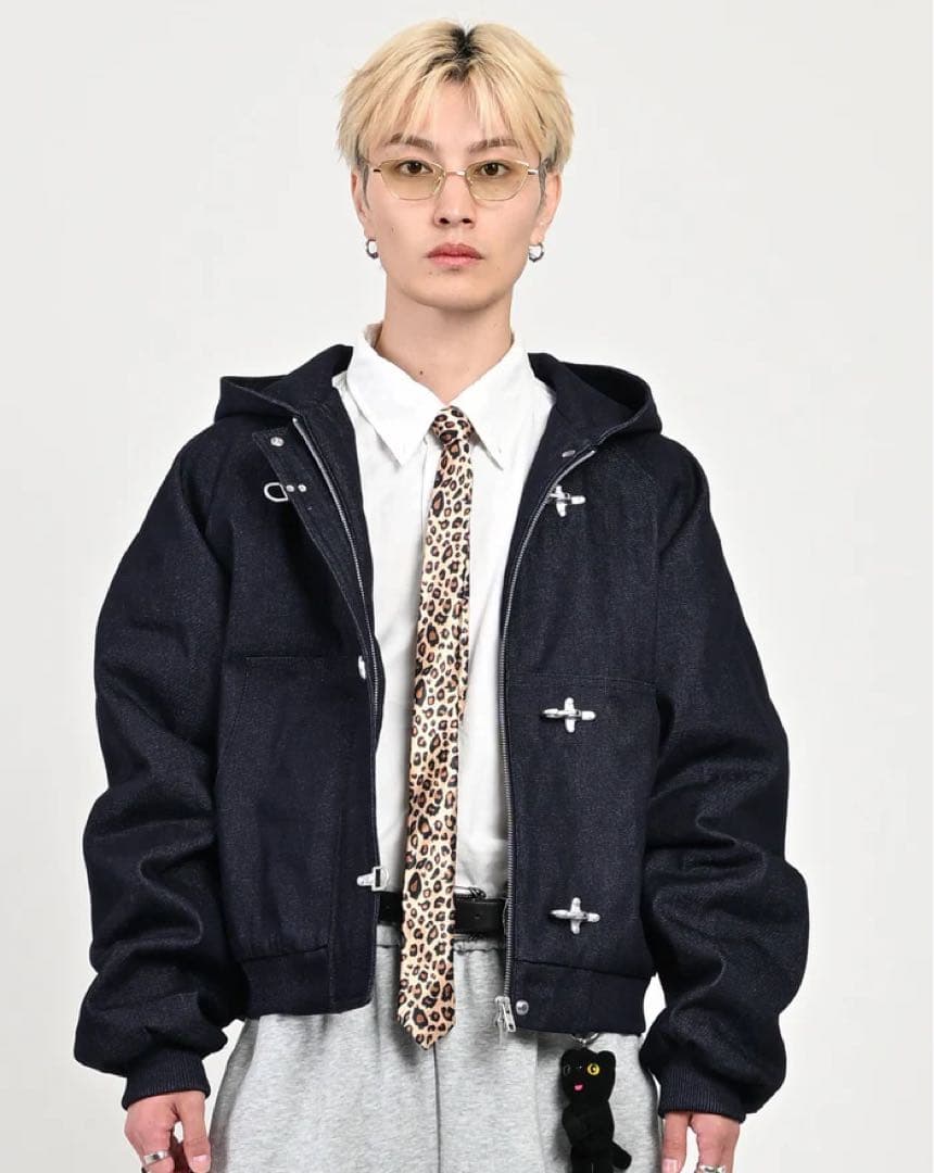 トグルフックリジットアクティブジャケット L2089 S (navy) 地底人