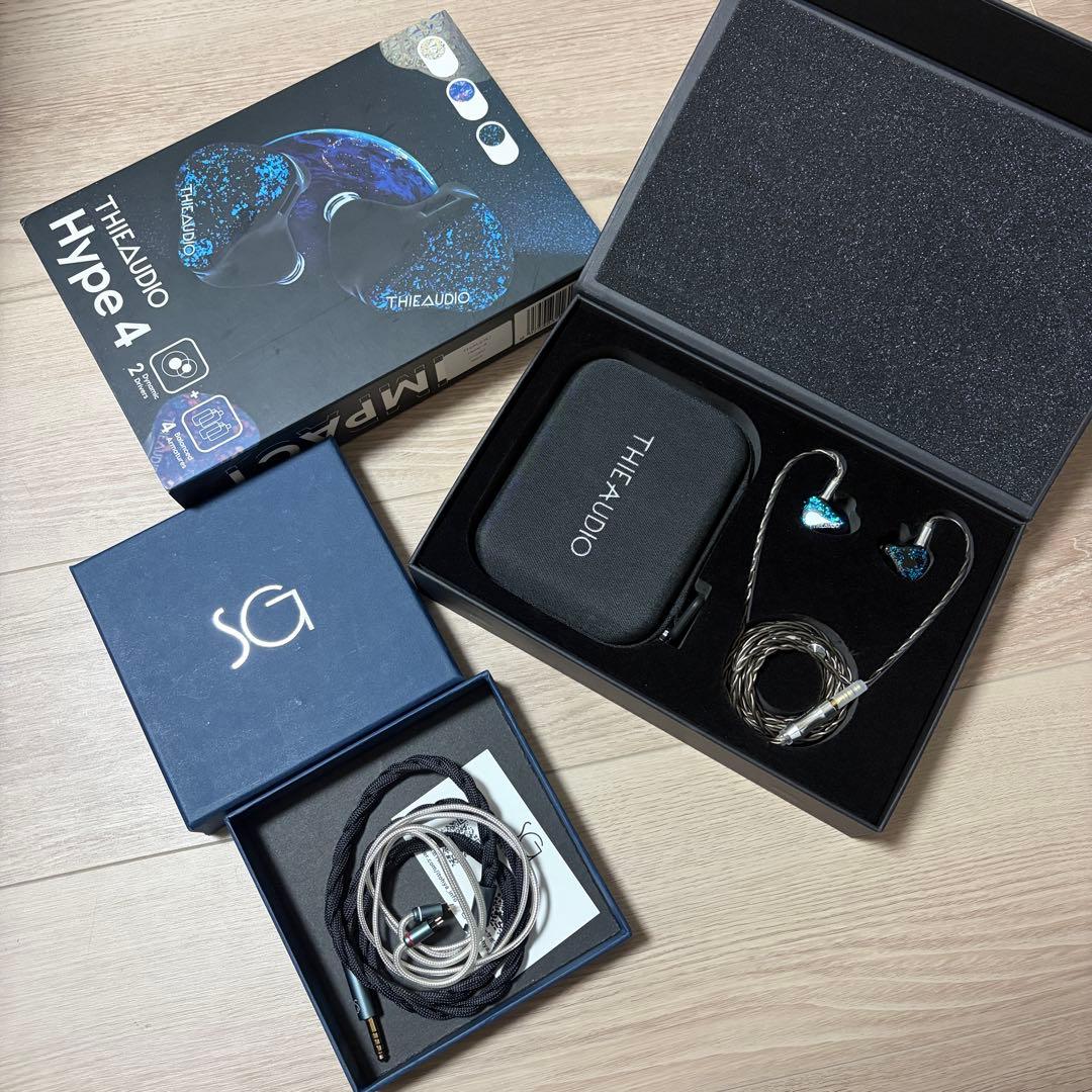 イヤホン THIEAUDIO Hype4 & SoundsGood Hyle 4.4mm