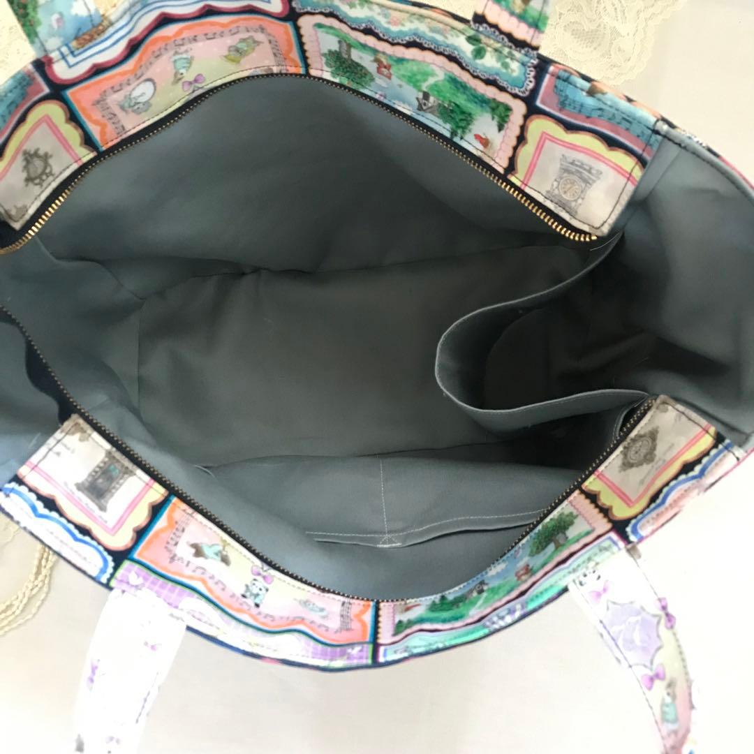 お花の子様　オーダー品　トートバッグ　A4サイズ　ユキエモン　ハンドメイド