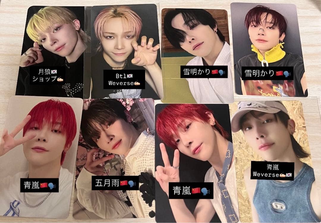 &team NICHOLAS ニコラス トレカ セット 中華 韓国サイン会プレサ