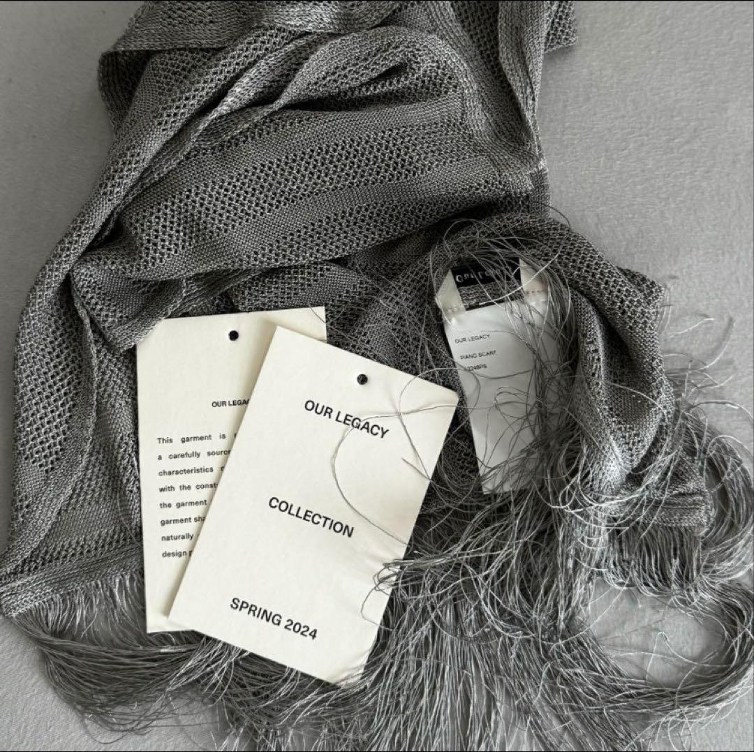 小物 Our legacy piano scarf
