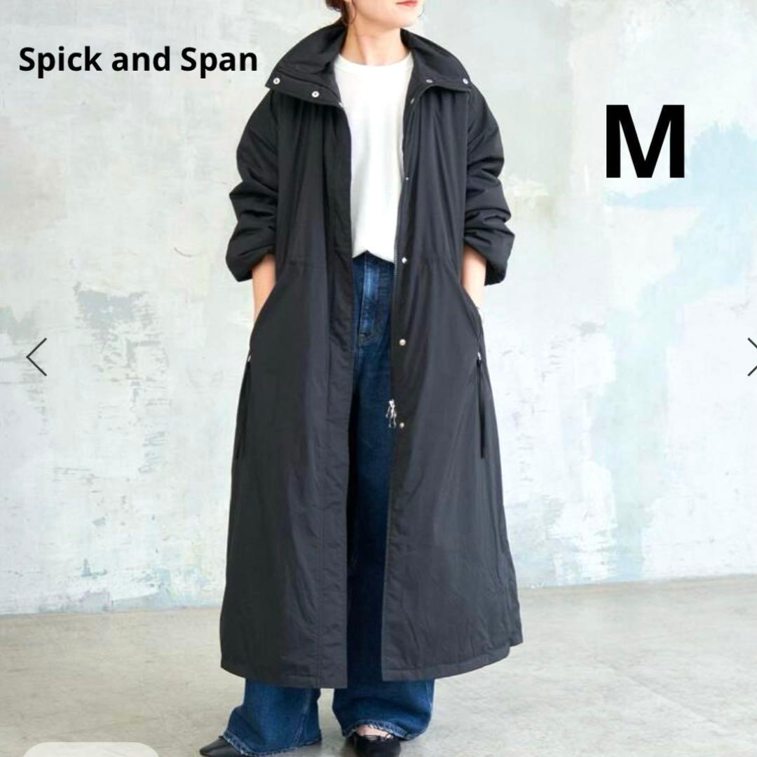 Spick and Span撥水パディングコート　ブラック　M