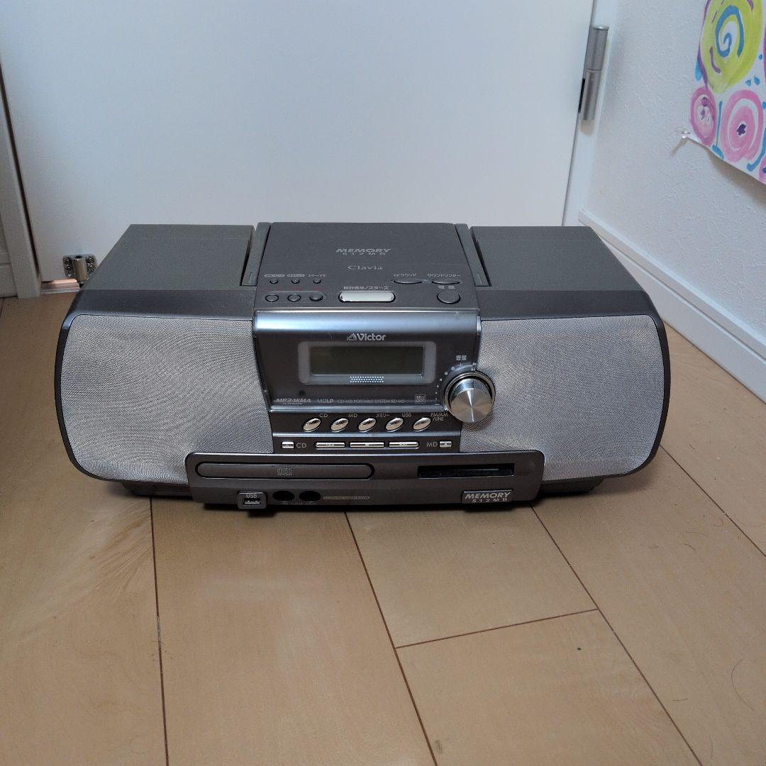 Victor Clavia CD-MD ポータブルシステム RD-M2-H動確済