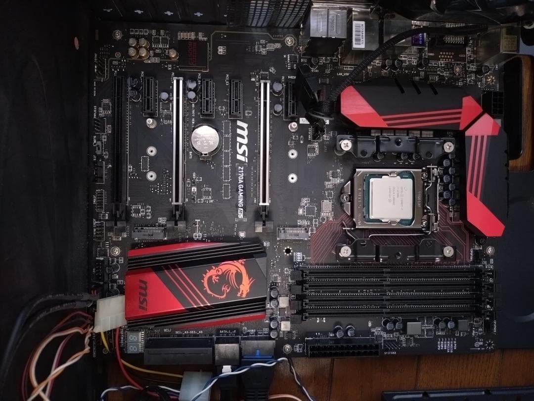 MSI Z170A GAMING M5 + Intel i7-6700K+その他