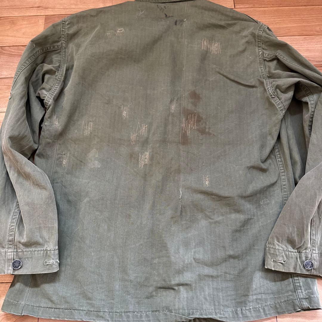 【暇人】　40s m43 U.S.ARMY M-43 HBT jacket