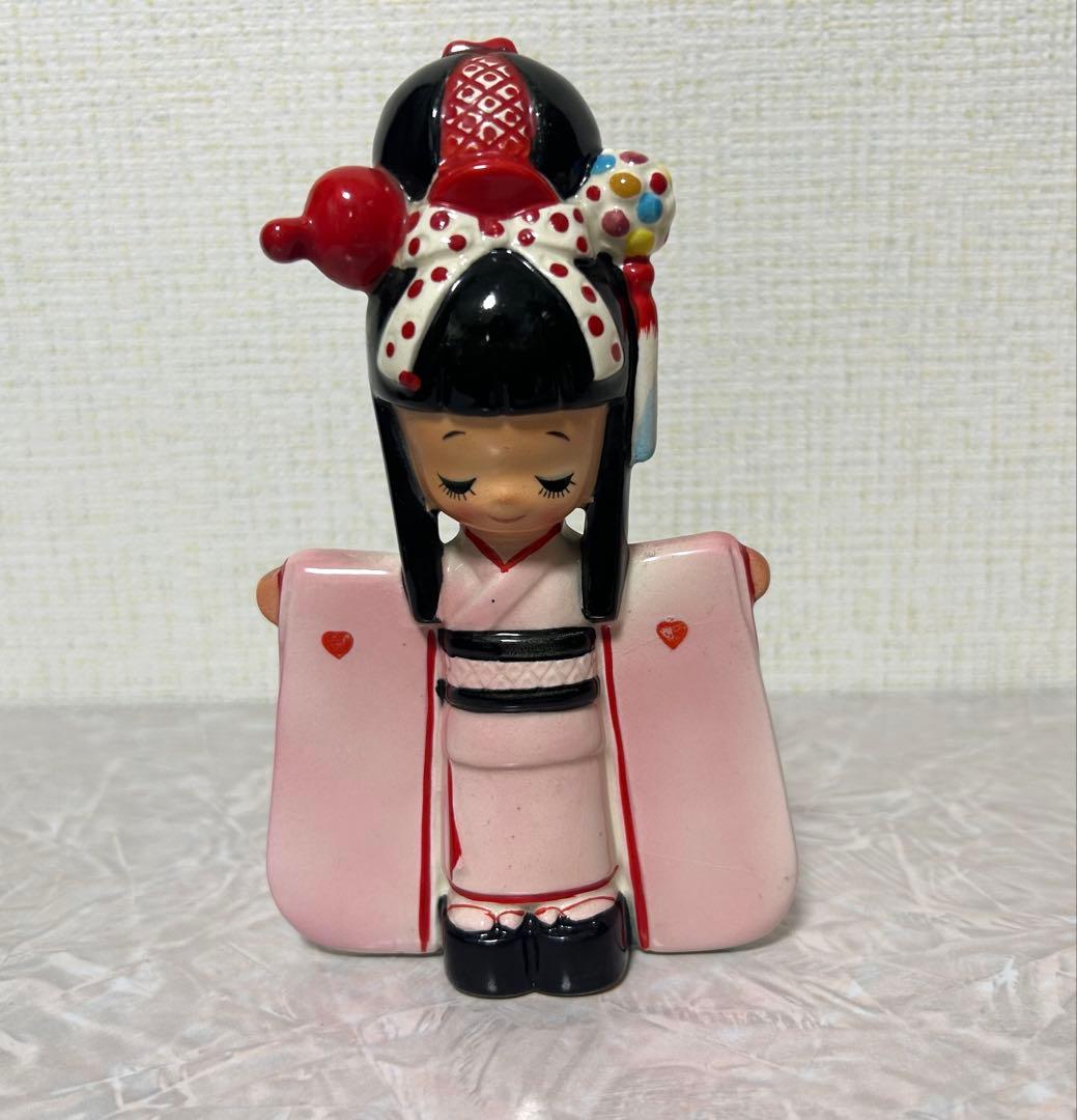 内藤ルネ レトロ陶器人形セット