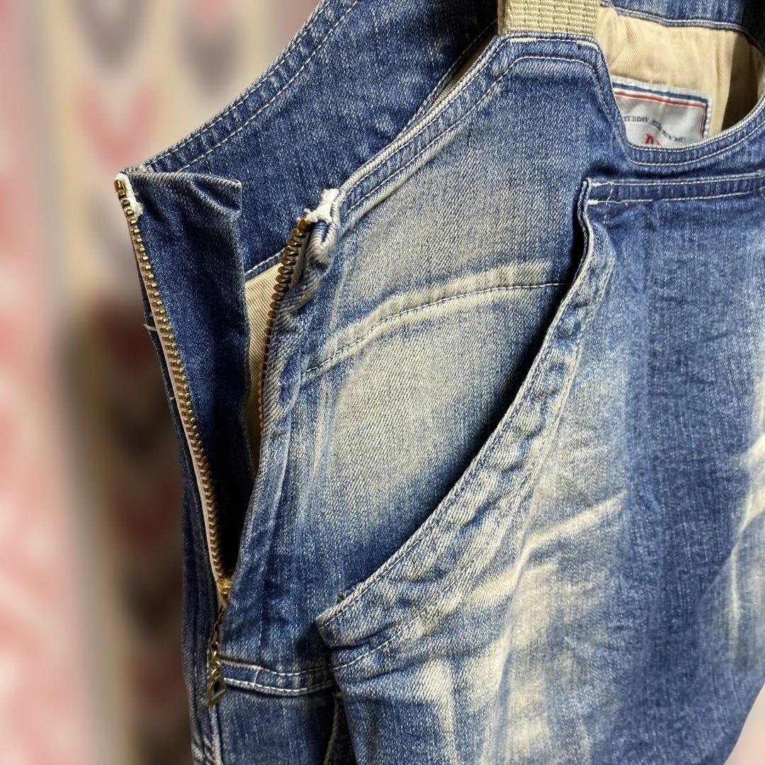 ネイタルデザイン NATAL DESIGN デニム オーバーオール M