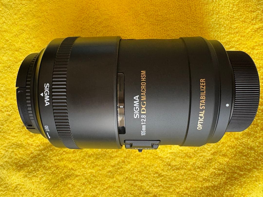 【値下・新品同様】SIGMA 105mm F2.8 EX DG マクロ 保証付