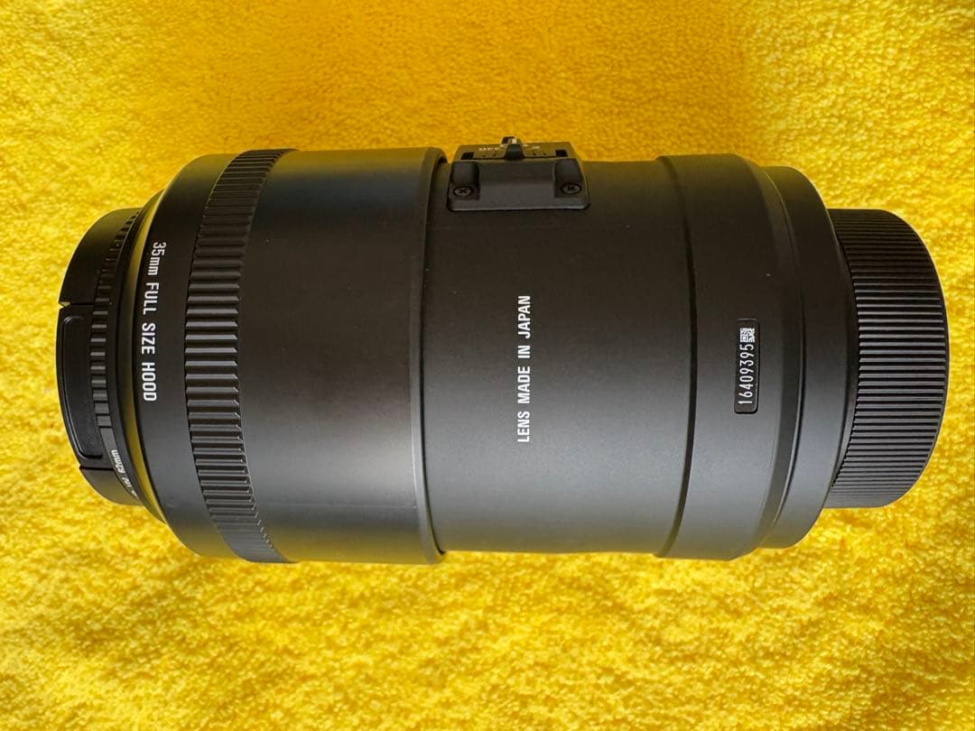 【値下・新品同様】SIGMA 105mm F2.8 EX DG マクロ 保証付