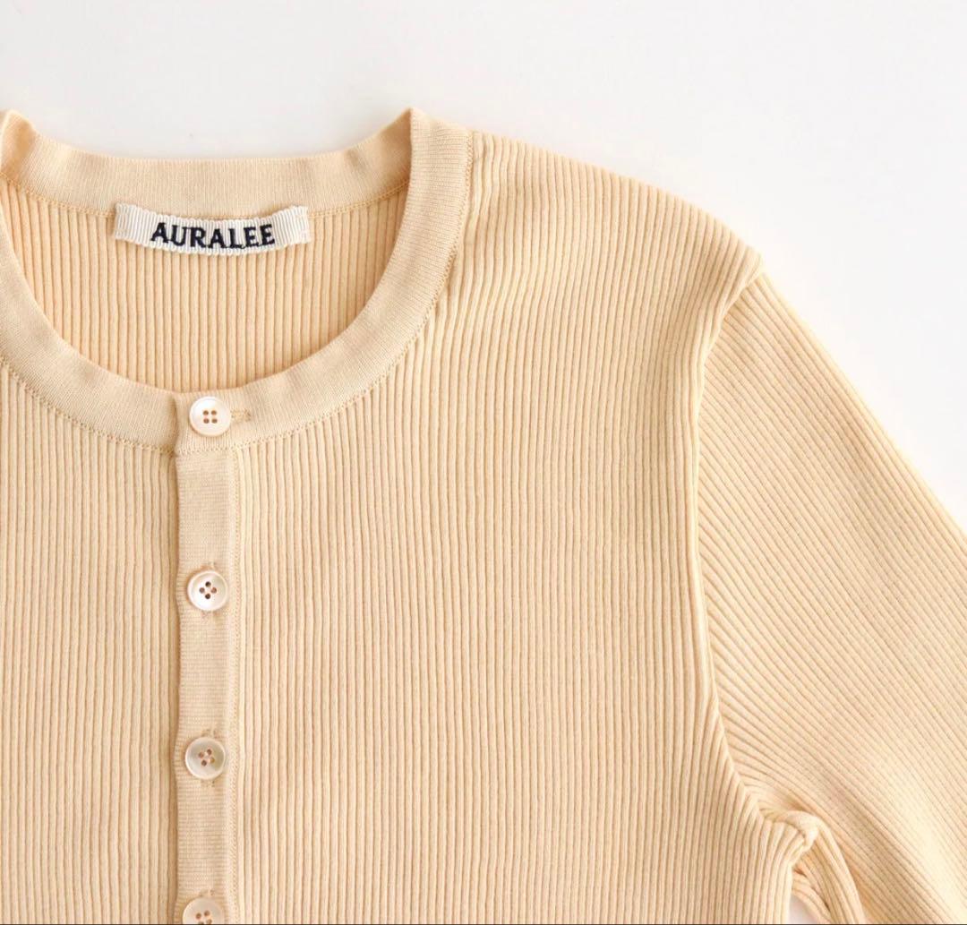sale セール　 AURALEE カットソー　新作　新品