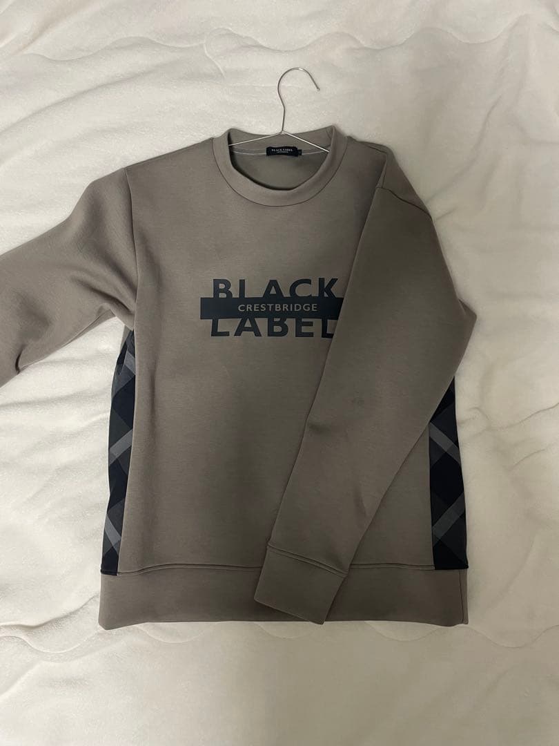 バーバリーブラックレーベル　トレーナー　L