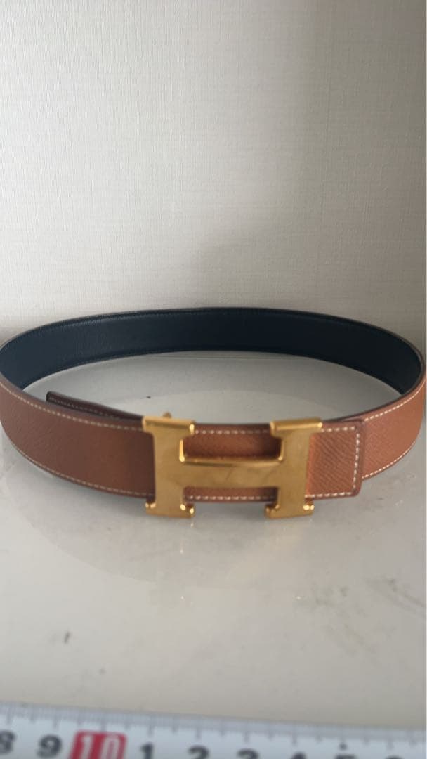 初売り　３日まで割引　HERMES コンスタンスH リバーシブル　ゴールド