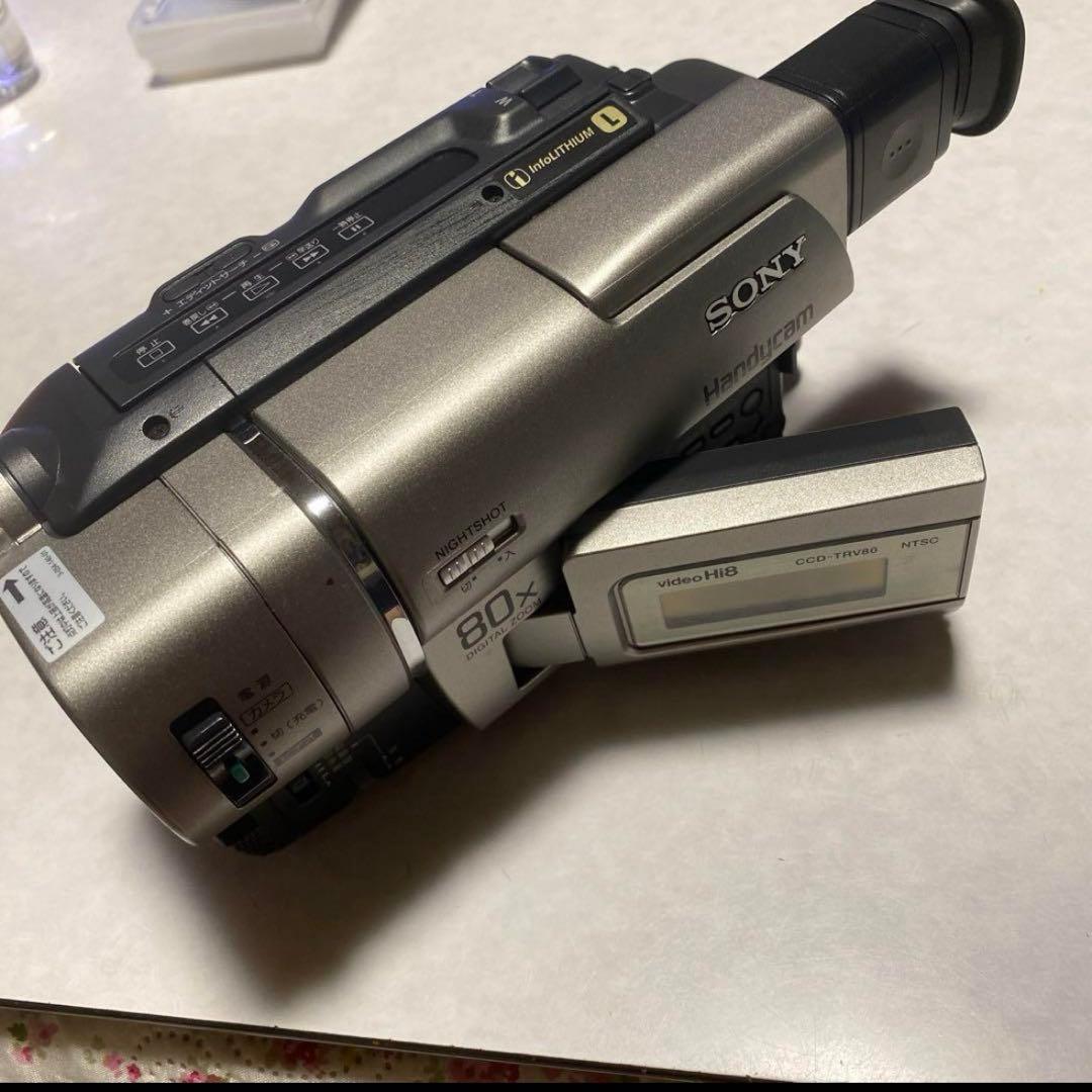 動作品　SONY VideoHi8 Handycam CCD-TRV80