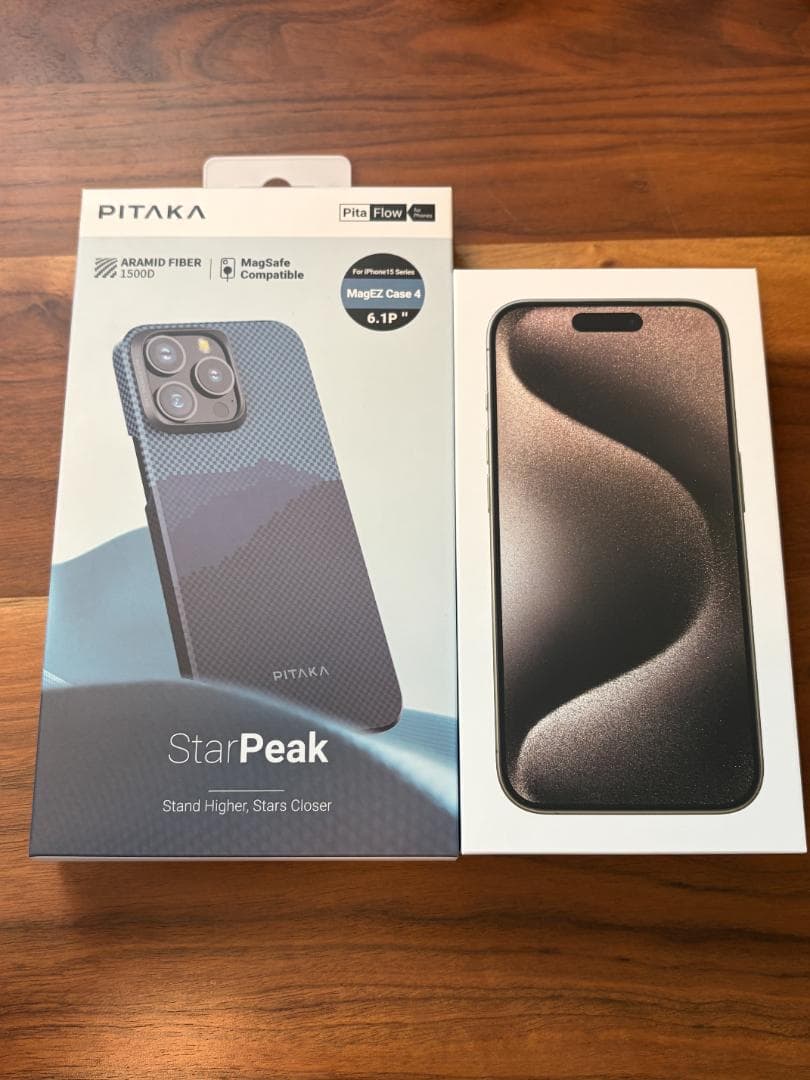 美品 iPhone 15 Pro 256GB ナチュラルチタニウム