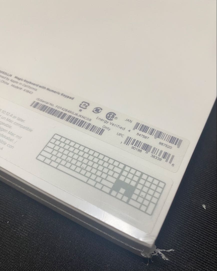 Magic Keyboard（テンキー付き）英語（US） MQ052LL/A