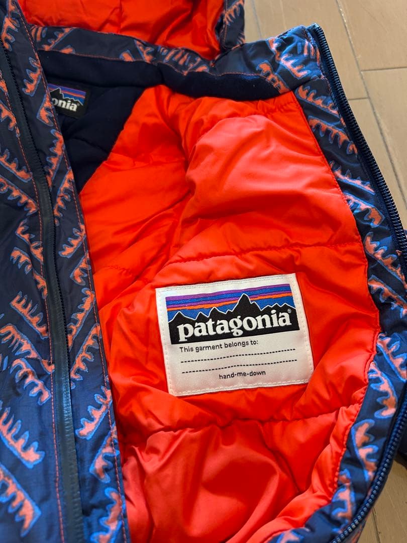 美品　patagonia ベビースノーパイルワンピース　つなぎ　オールインワン