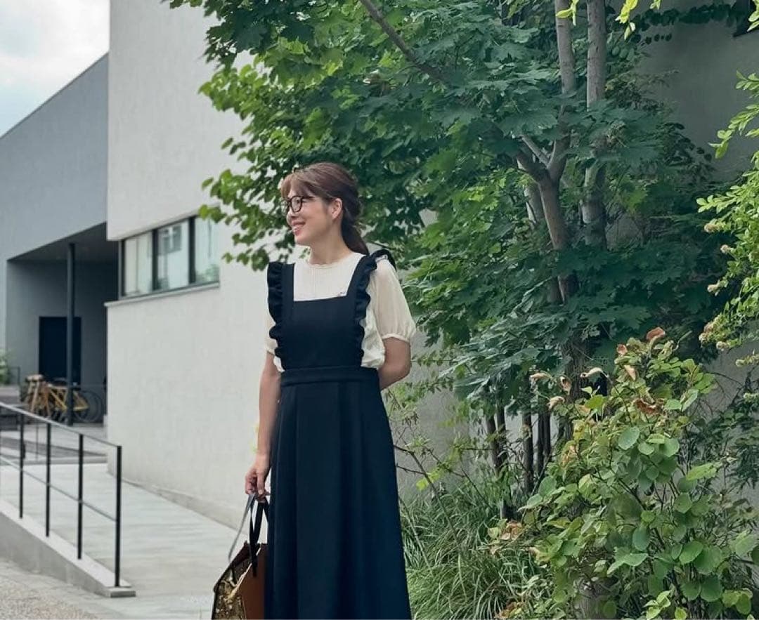 新品yukiemon エプロンジャンスカ　M 黒