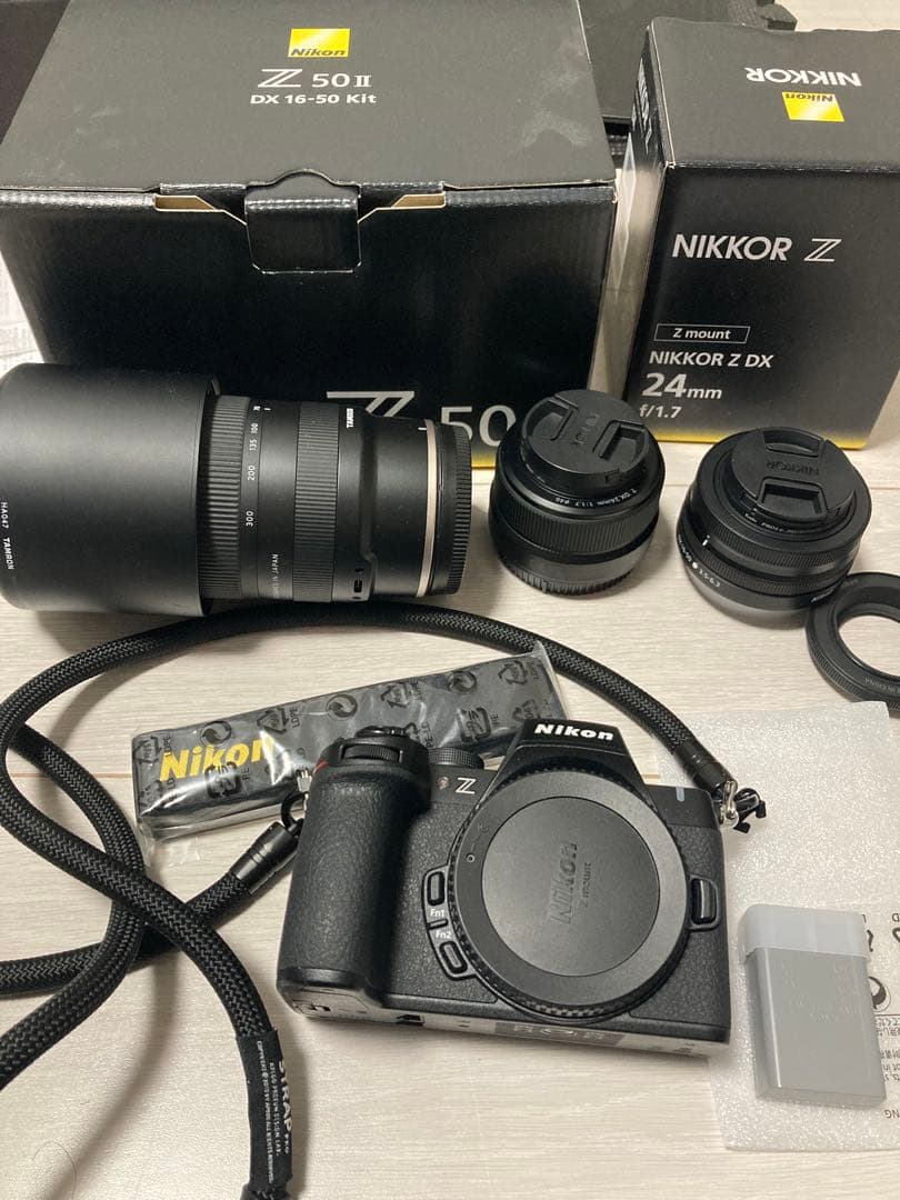 【レンズ3種+おまけ付き】Nikon Z 50 II ミラーレスカメラセット