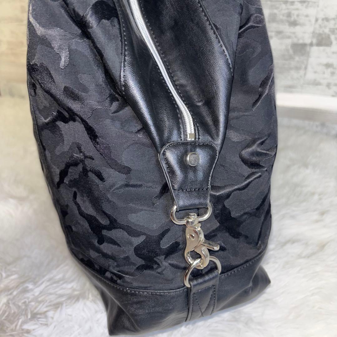 Admiral アドミラル　2way 迷彩　黒　ゴルフ　ボストン　トート