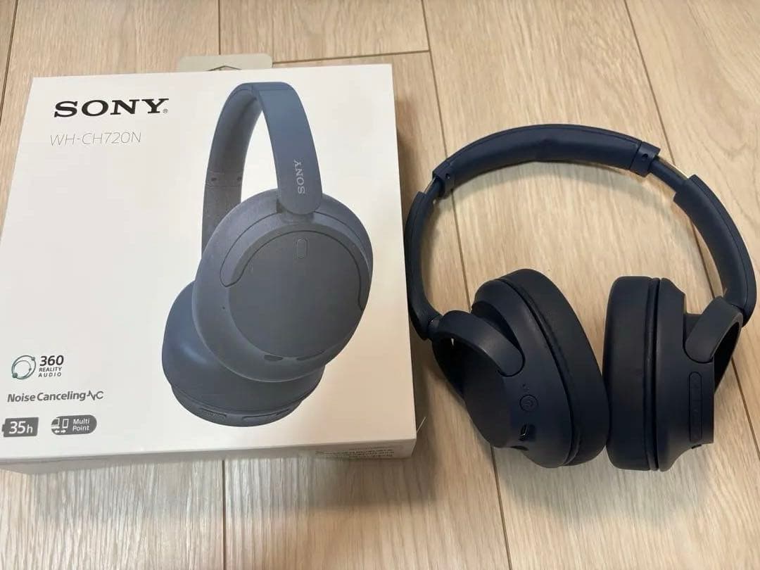 wh-ch720n ブルー　本体・付属品完備