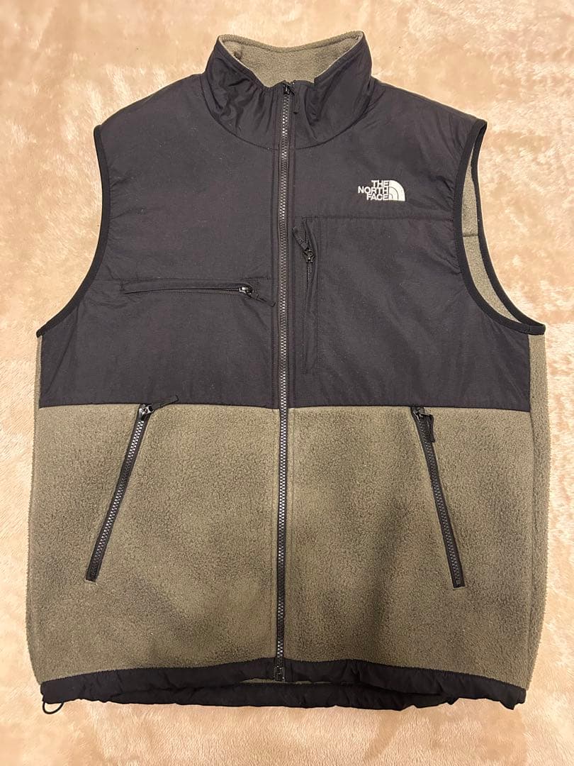 (美品) ザノースフェイス デナリベスト ニュートープ