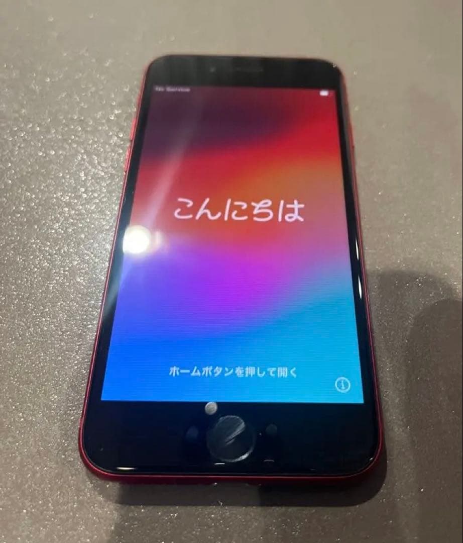 iPhone ＳＥ3 simフリー Apple レッド　64GB 使用可能品