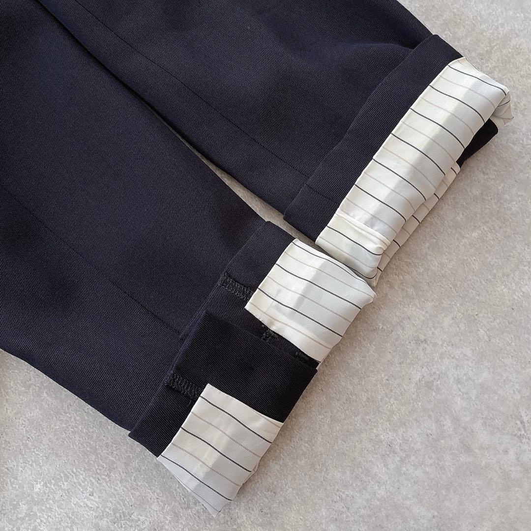 美品 デミルクスビームス 定価4万 紺ブレ 金ボタン テーラード ジャケット