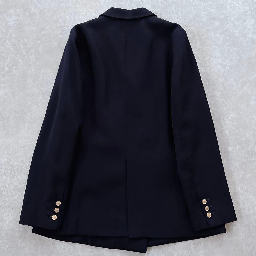 美品 デミルクスビームス 定価4万 紺ブレ 金ボタン テーラード ジャケット