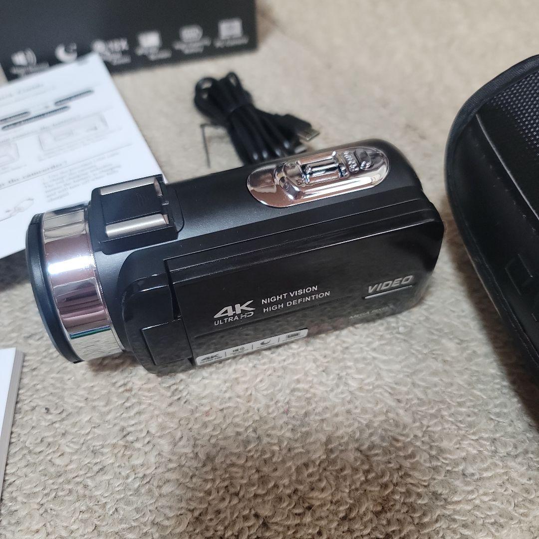 4Kビデオカメラ DV112-4K-外付けマイクなし Spikenard