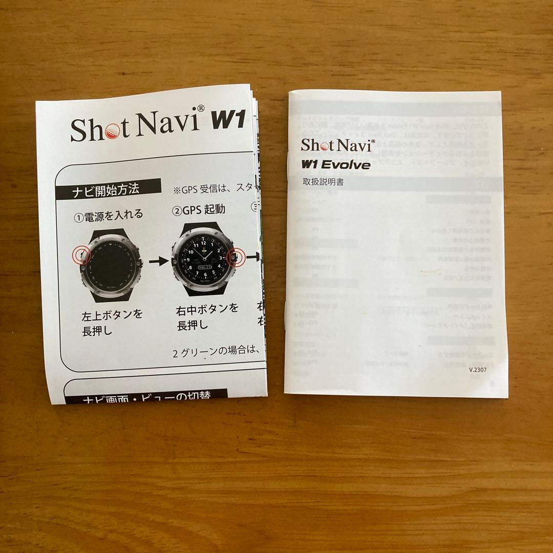 ショットナビ　Shot Navi W1 Evolve ゴルフ用距離計