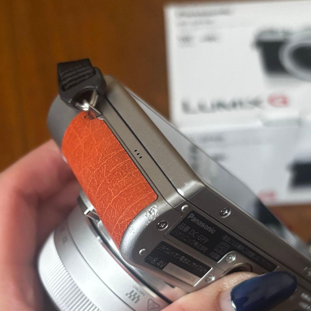 LUMIX DC-GF9W オレンジ　望遠レンズセット