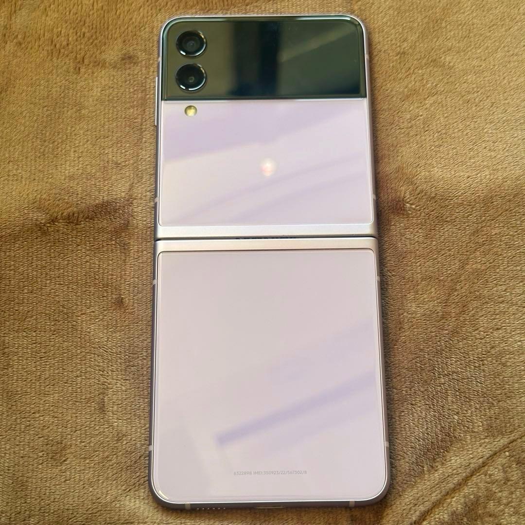 Galaxy Z Flip3 韓国版 メインディスプレイ折り目あり【完動品】