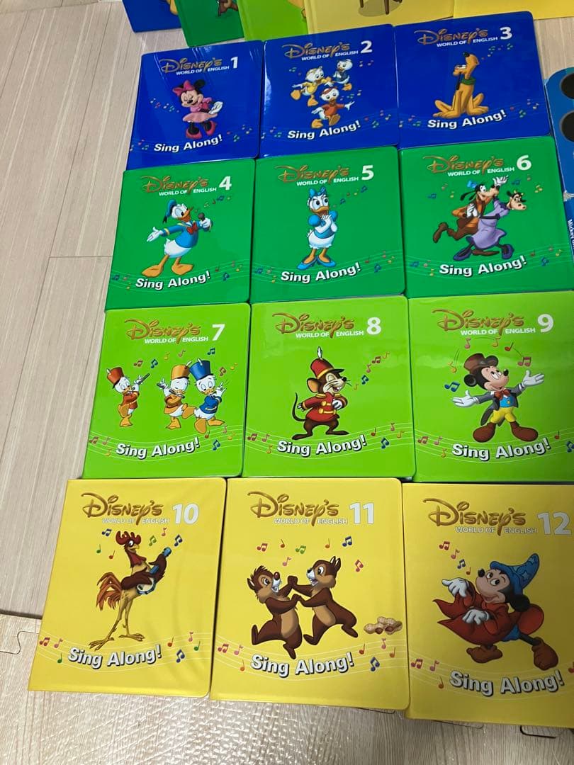 ディズニー英語システム シングアロング DVD 旧子役 2012年 DWE