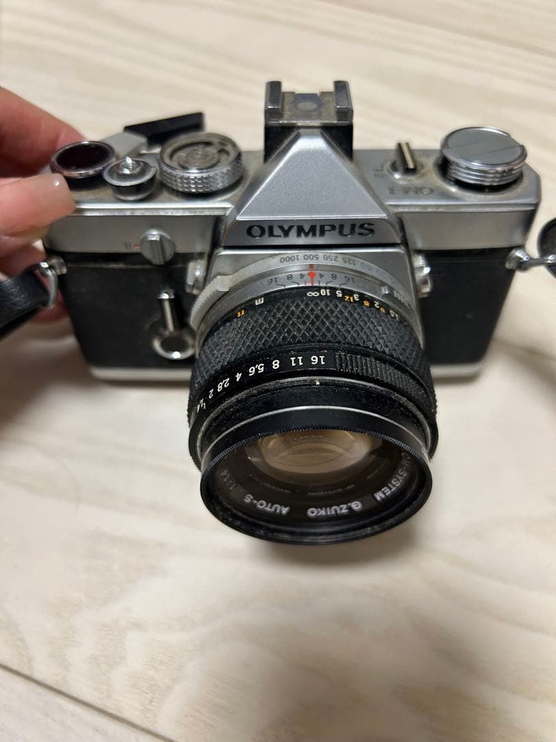 Olympus OM-1 MD 50mm F1.4 露出計