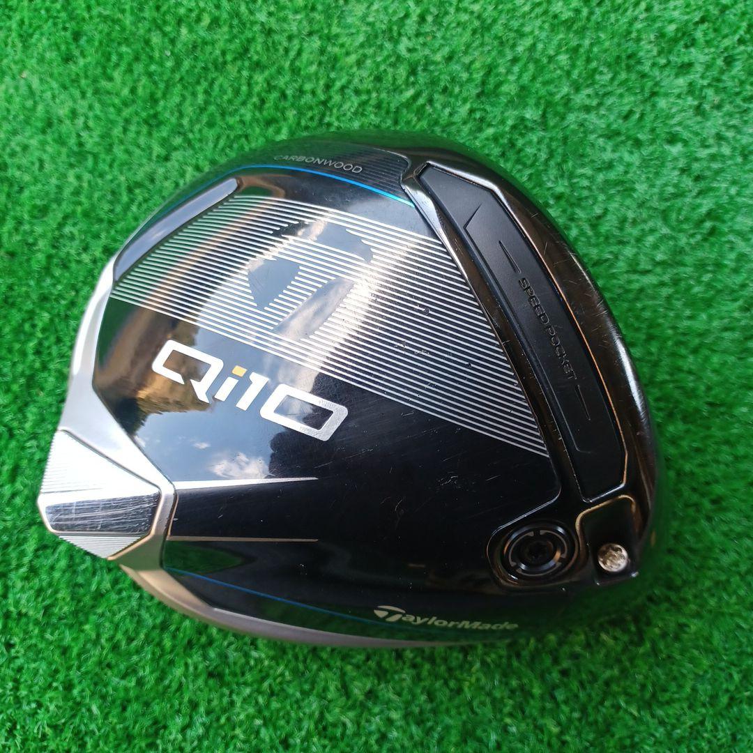 TaylorMade Qi10 ドライバー 10.5度 ヘッドのみヘッドカバー付