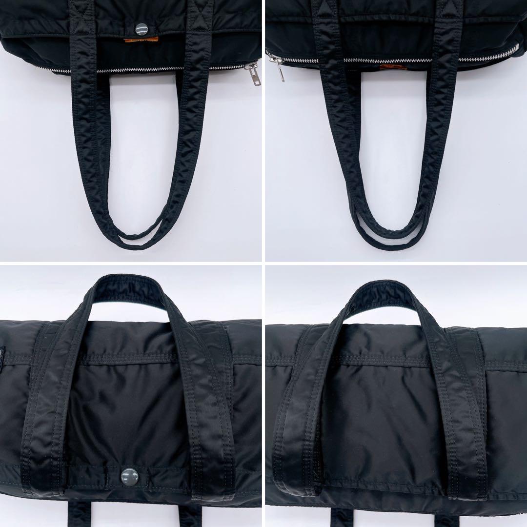 【PORTER】TANKER タンカー ドラムバッグ ブラック