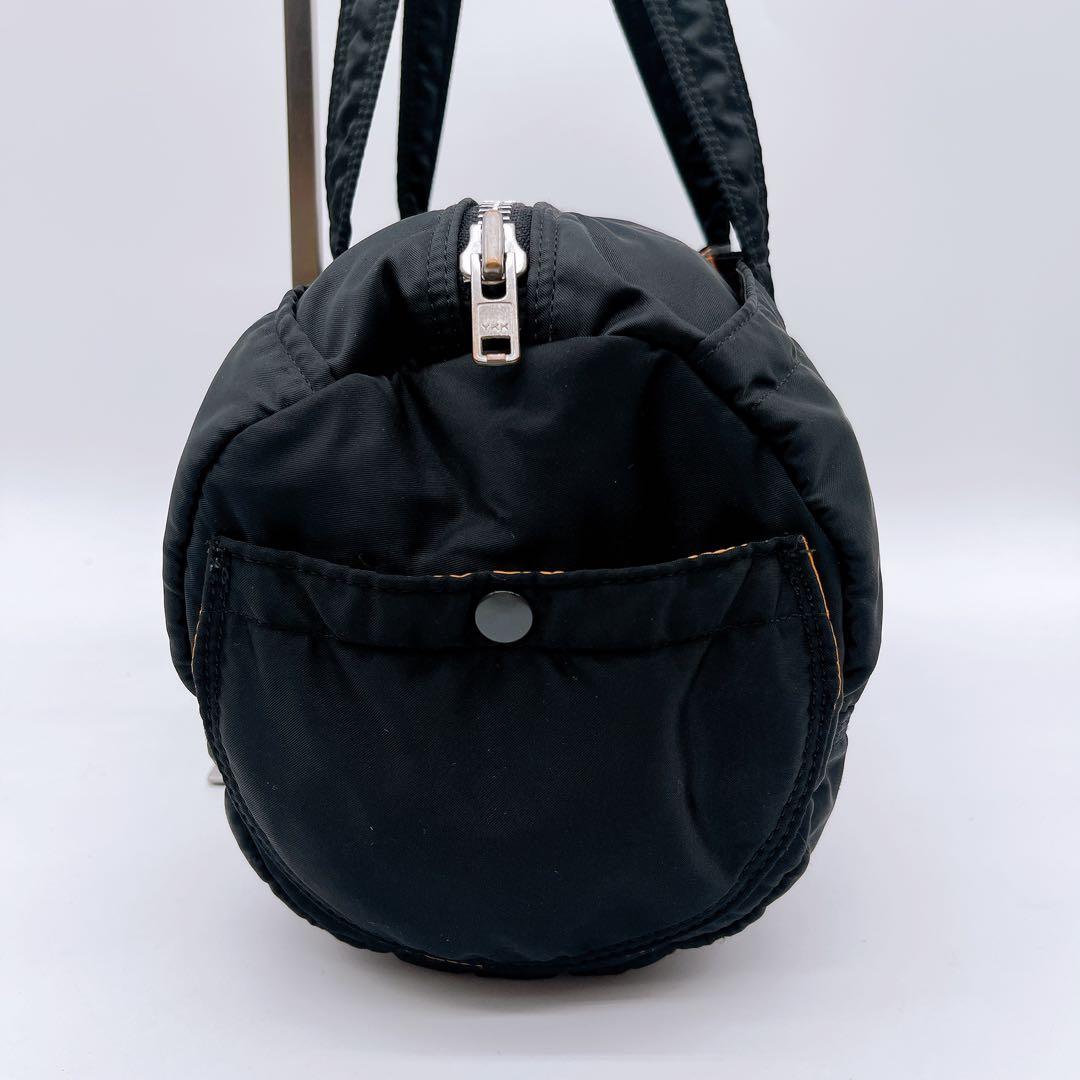 【PORTER】TANKER タンカー ドラムバッグ ブラック