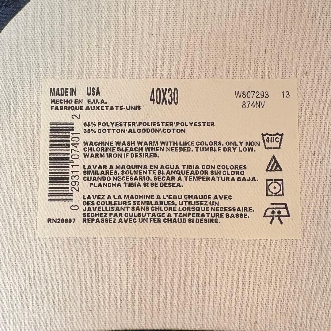 ★90s★USA製★ディッキーズ874★新品★W40★ネイビー★デッドストック