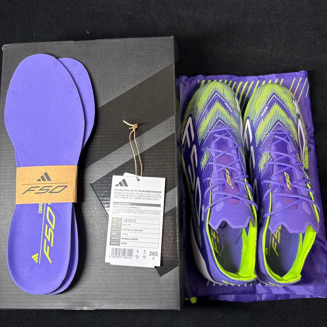【新品未使用】adidas F50＋FGアディダス サッカー スパイク