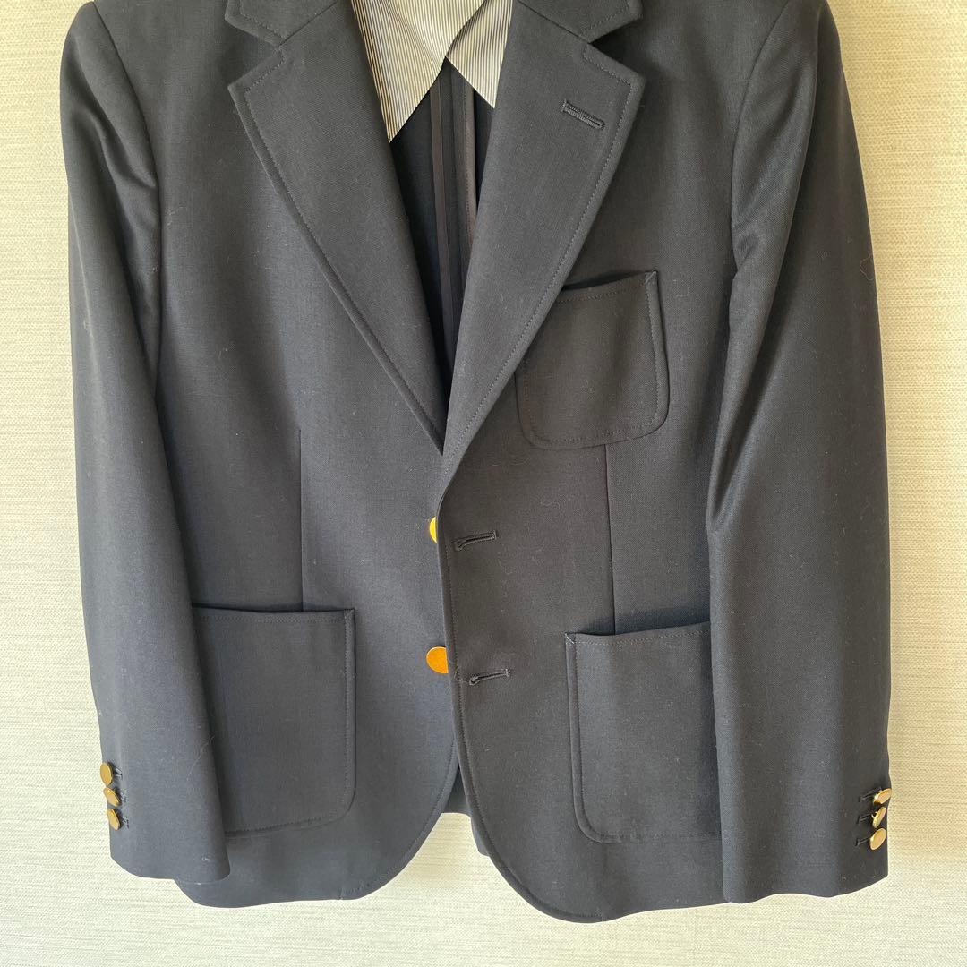 トゥモローランド　マカフィー　紺のテーラードジャケット40 コンパクトなサイズ感