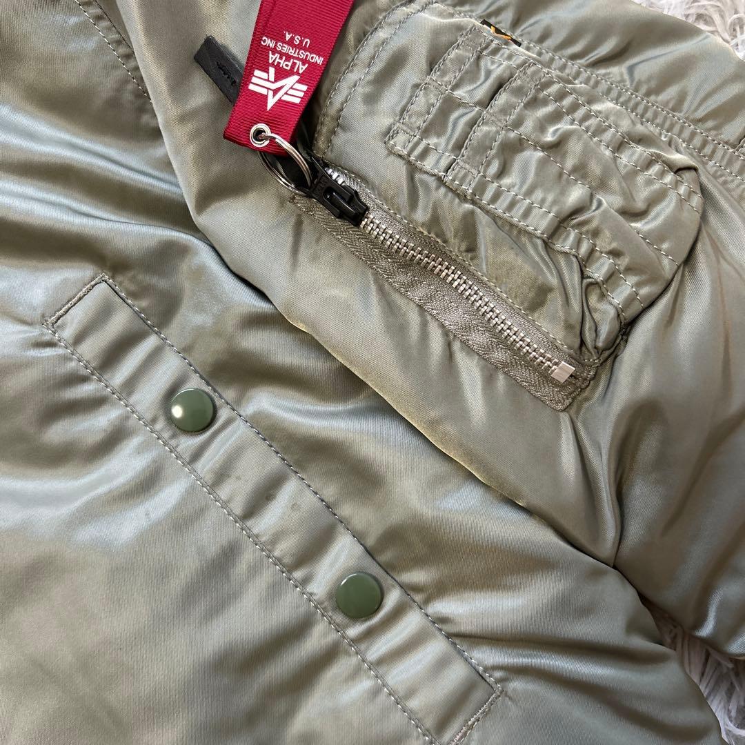 【美品】ALPHA INDUSTRIES N-3B ジャパンフィット XLサイズ