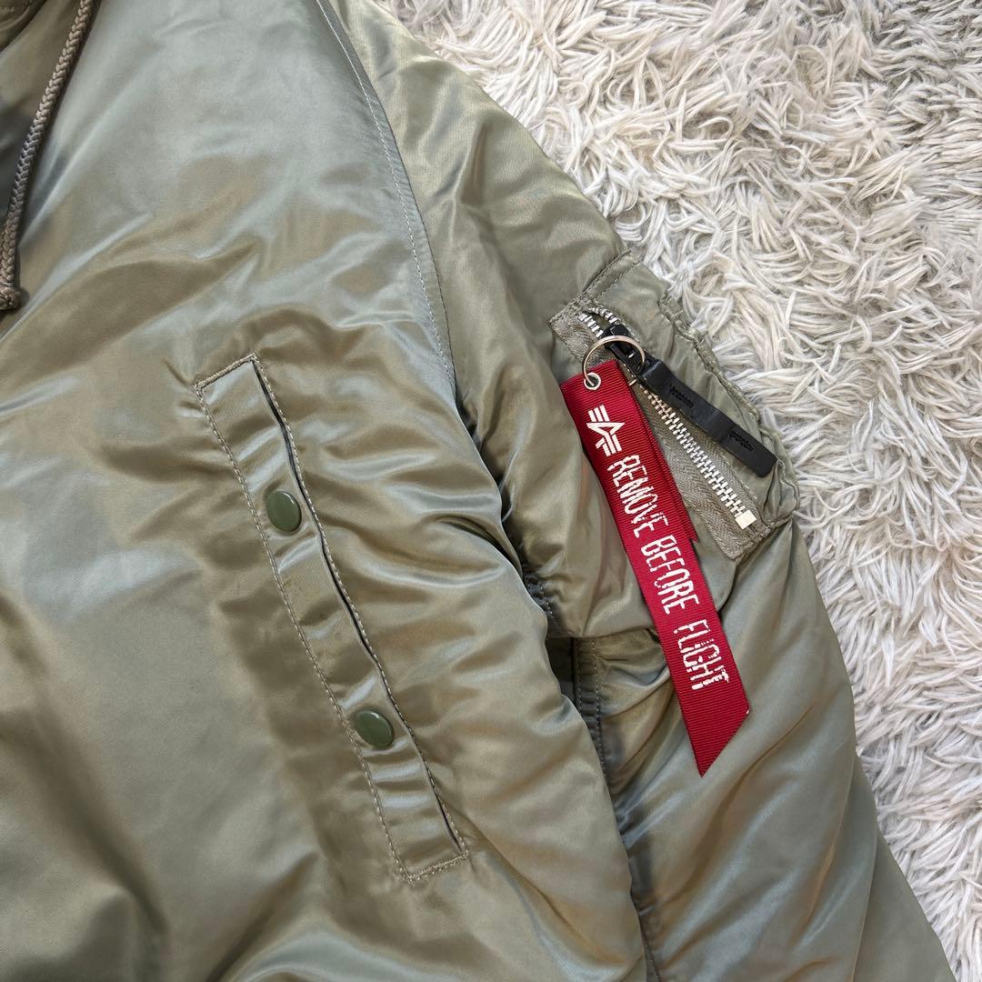 【美品】ALPHA INDUSTRIES N-3B ジャパンフィット XLサイズ