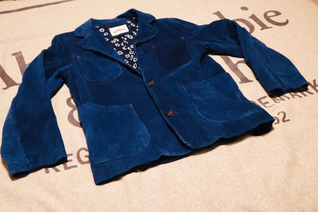 【美品】KaraKu コーデュロイメンズジャケット おしゃれ