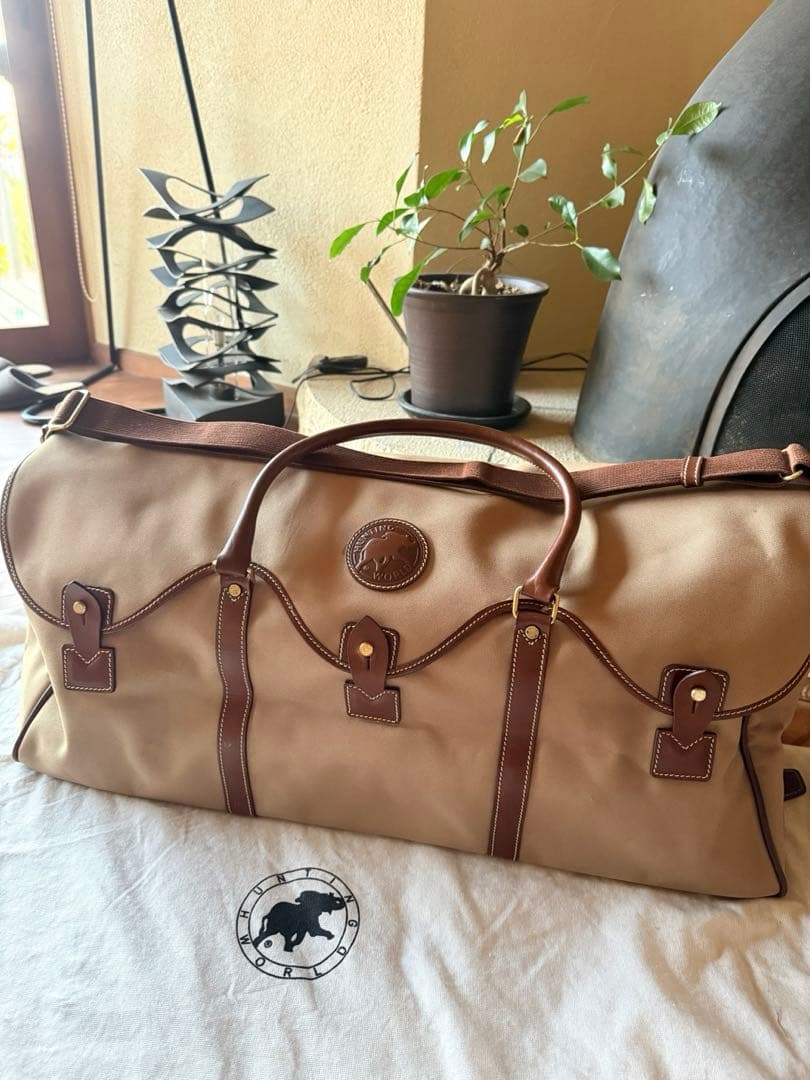 【値下げ】ハンティングワールドHUNTING WORLD ボストンバッグ メンズ