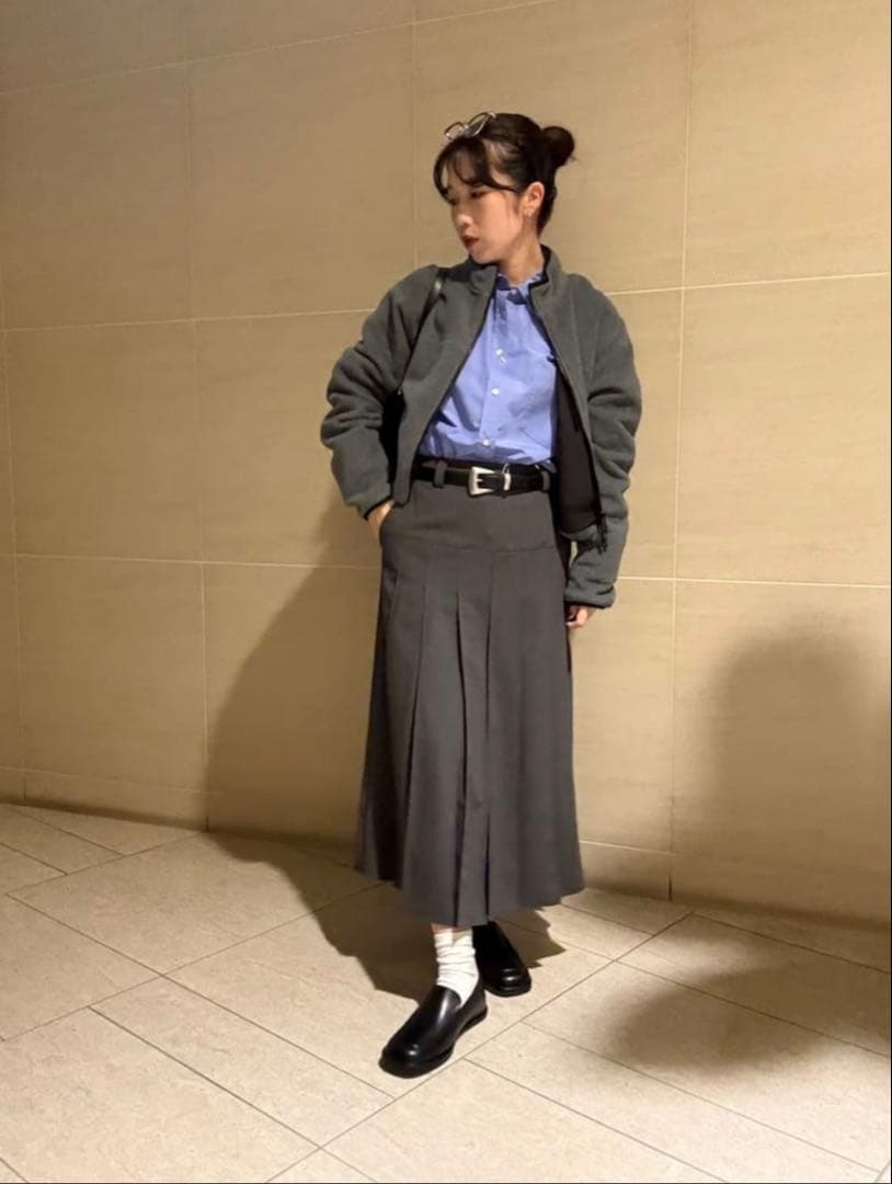 完売品コンパクトサイズフリースブルゾン