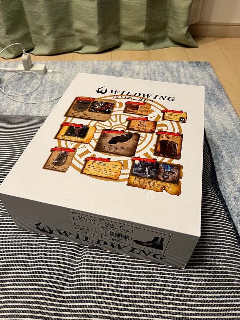 未使用WILD WING ファルコン レディース ライディングブーツ23.5cm