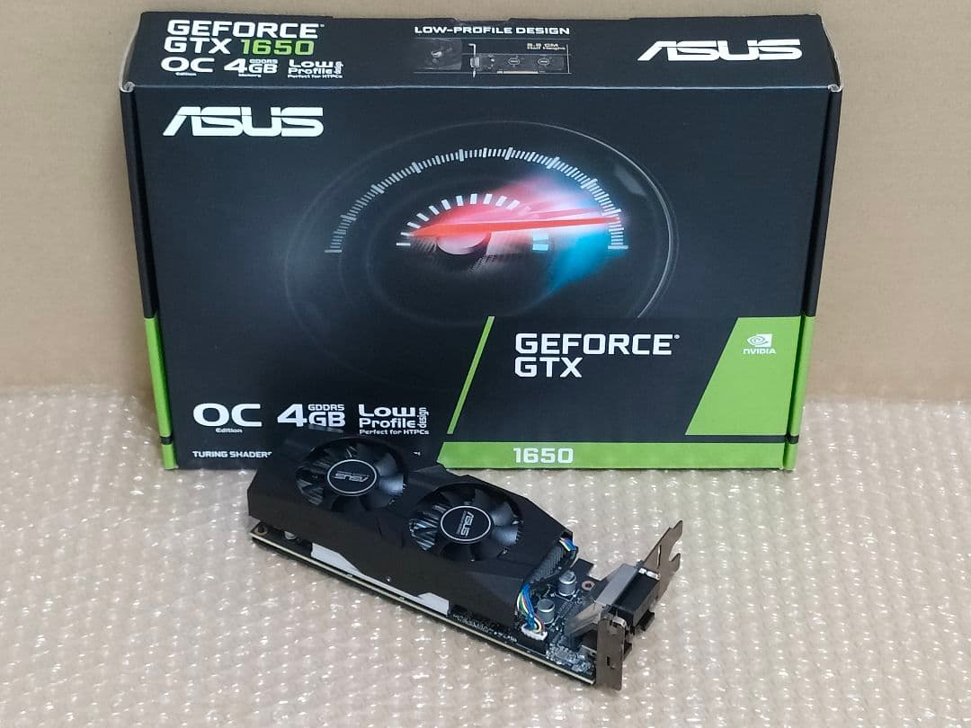 M*z様 ASUS GeForce GTX1650 4GB OC LP BRK